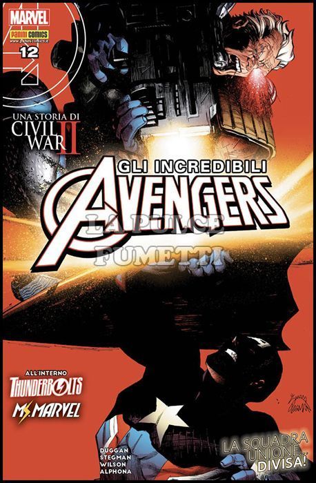 INCREDIBILI AVENGERS #    44 - GLI INCREDIBILI AVENGERS 12 - CIVIL WAR II